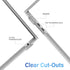 IBENZER Compatible with 2024 2023 2022 MacBook Air 13 inch Case - Hard Shell, Sleeve, Keyboard Cover, Type-C Adapter