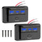 Linkstyle 2PCS RV USB Outlet, 66W 12V Charger Socket with 2 USB A Ports and 1 USB C Port, Outlet with Switch for Car