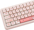 PBT Keycaps, 139 Cute MOA Dye-Sublimation Set for 61/64/68/84/87/100/104/108 Cherry MX Mechanical Keyboard (Pink Cat)