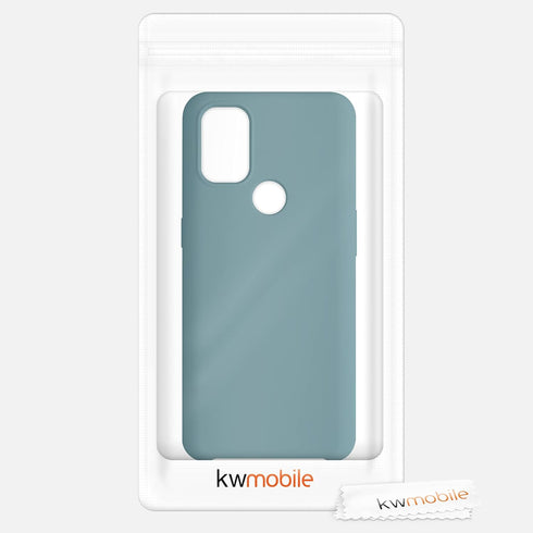kwmobile Case Compatible with OnePlus Nord N10 5G - TPU Silicone Phone Cover with Soft Finish (Arctic Night)