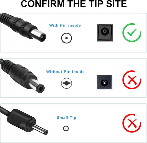 DC 24V Adapter for Samsung Soundbar with 8ft Power Cord