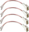 Car Speaker Wiring Harness Adapters for Toyota 2000-2015, 4PCS Aftermarket Front Rear Door Speaker Connector