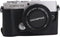 E-P7 Case, BolinUS Handmade Leather Half Camera Bag for Olympus Pen E-P7, Bottom Opening Version, Black