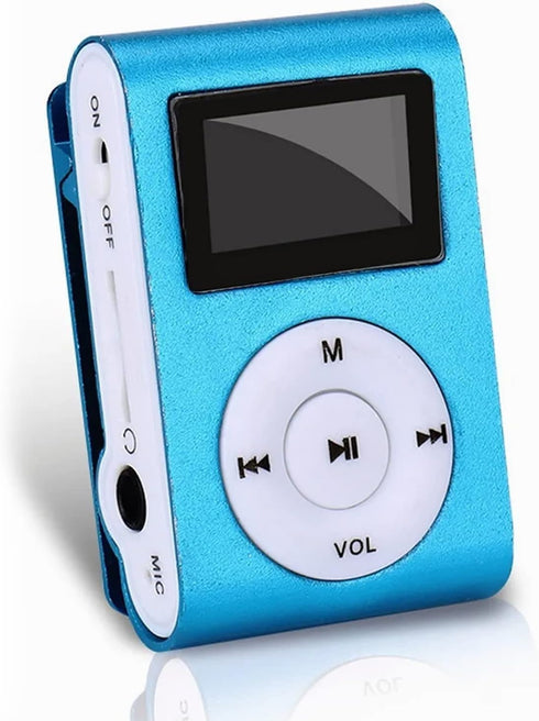 Yoidesu Mini MP3 Player, Portable Music Player with Metal Shell, Lavalier Design, Digital