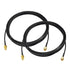 BINGFU SMA Male to SMA Female Bulkhead Mount RG174 Antenna Extension Cable