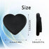 Rookii 2Pcs Heart-Shaped Silicone Mobile Phone Grip Stand,Collapsible Cellphone Finger Grip Holder for Smartphone