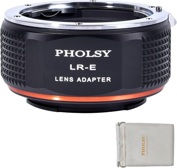 Lens Mount Adapter for Leica R Lens to E Mount Camera Body, Compatible with Sony a1 a9ii a7S iii/ii a7R v/iv/iii/ii a7C