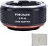 Lens Mount Adapter for Leica R Lens to E Mount Camera Body, Compatible with Sony a1 a9ii a7S iii/ii a7R v/iv/iii/ii a7C