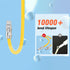 USB C to USB C Silicone Cable 1.6FT, Ultra Flexible Type C 100W Fast Charging for Phones, Tablets, Laptops