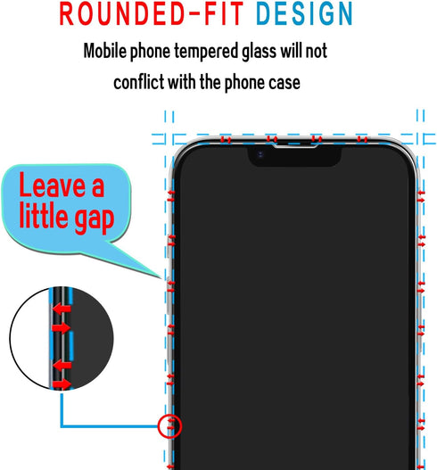 [3 Pack 17e/16e Slanku Screen Protector for iPhone Tempered Glass, NO Bubbles, Anti Scratch, Case Friendly, Easy