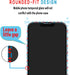 [3 Pack 17e/16e Slanku Screen Protector for iPhone Tempered Glass, NO Bubbles, Anti Scratch, Case Friendly, Easy