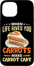 Carrot Cake Lover Dessert Pastry Designs Dessert Carrot Cake Design for a Carrot Cake Eeater Case for iPhone