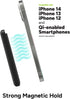 mophie Snap+ Juice Pack Mini - Black Wireless Portable Magnetic Charger with 5000 mAh Battery, Compatible with MagSafe