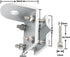 Arridioter SO239 PL-259 3/8-24 CB Radio Antenna Mounting Bracket CB Mounting Bracket Heavy Duty Stud Mount Adaptor