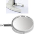 Microscope Plane Concave Reflector, 360 Degree Rotation Light Gathering for Experiments - Metal Bracket