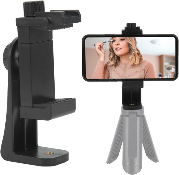 Denash Cell Phone Clip Holder, 360 Rotation Cell Phone Clip Holder with 1/4
