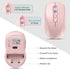 TECKNET Wireless Computer Mouse, 2.4G Wireless Bluetooth Mouse for Laptop, 6-Level Adjustable 4000 DPI, Portable