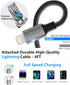 USB C Car Charger, 50W 2-Port Super Fast Adapter with 4ft Type C Cable, PD 30W & PD 20W for iPhone 15 14/Galaxy S24
