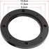 uxcell Pair Universal 4" Car Speaker Spacer Adapter Bracket Holder, Black