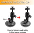 DOUXURY Windshield Suction Cup Bracket Mount for 7-10.1 Inch Monitor Display, Metal-Made, Strong Load-Bearing