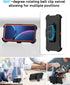 iPhone XR Case - Rugged 3-in-1 Full Body Protection, Heavy Duty Military Grade, Kickstand Holster & 2 Screen Protectors