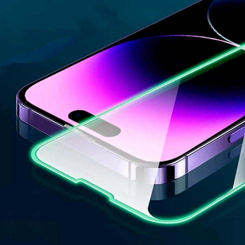 2 Pack Tempered Glass Screen Protector for iPhone 14 Pro Max (6.7") - Luminous, HD Clear, Easy Install, Strong