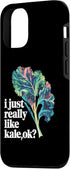 Kale Lover Designs 15 iPhone I'm Just Really Into Kale OK Case