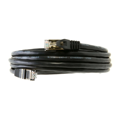 Cables Direct Online 6FT S/FTP Cat7 Copper Network Ethernet Patch Cable - Compatible with PC, Laptop, Modem, Router