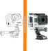 USA Gear Large Sticky Mount for GoPro Hero 11 9/8/5, Insta 360, DJI Osmo Action 3, AKASO EK7000 and more Action Cameras