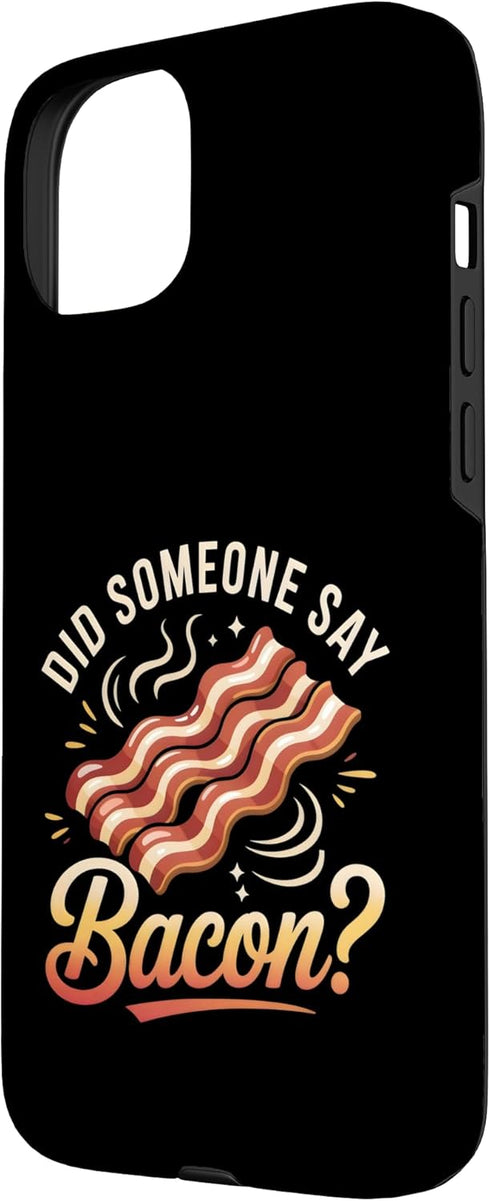Retro Bacon Design 15 Bacon Lovers Retro Foodie Breakfast Case for iPhone Plus