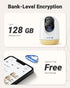MUBVIEW 5MP 5/2.4G Plug-in Indoor Security Camera no Subscription, WiFi Pet Cam Indoor with Phone App, Dog Camera