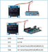 UMLIFE 10PCS 0.96" 12864 128x64 SSD1306 I2C (10PCS, OLED Module OLED Display Driver IIC Serial Self-Luminous Display