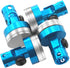 BONRI 4PCS SCX10 4WD 1/10 ShareGoo RC Magnetic Body Post,Alloy Magnetic Stealth Invisible Body Shell Mount Column