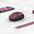 seenda Wireless Mouse, 2.4G Noiseless Mouse with USB Receiver, Portable Computer Mice for PC, Tablet, Laptop - Red &