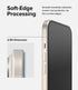 Ringke Full Cover Glass for iPhone 15 - Shatterproof 9H Tempered Glass Screen Protector, Easy Install, Case Friendly.