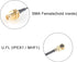 DAMGOO 2.4GHz 2dBi RF1.13 30cm Bluetooth WiFi Antenna SMA Male (Pin) with U.FL to SMA Female Pigtail Cable