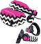 MightySkins Skin for Samsung Odyssey Plus VR - Hot Pink Chevron | Protective, Durable Vinyl Decal Wrap Cover | Made in