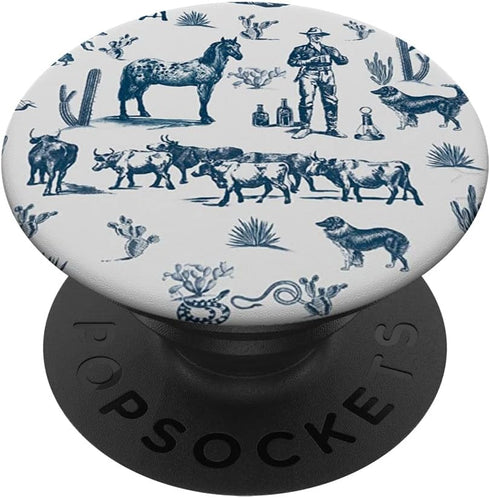 Wild West Adventure Desert PopSockets Swappable PopGrip
