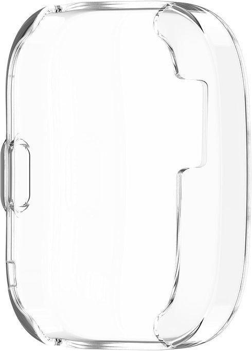 Cases for Amazfit Bip 5 Smart Watch 1.91inch, Soft TPU Protective Cover with Screen Protectors (Clear)