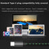 Wired USB C Earphones with Microphone, Clip-On Controller Function, Subwoofer Stereo, Compatible with iPad and Android
