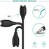 2 Pack 1M TUSITA Charger Cable Compatible with Garmin Watch