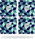 MightySkins Skin Compatible with Tile Slim Key Finder (4 Pack) Wrap Cover Sticker Skins Geo Tile