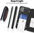 GOOSPERY Magnetic Door Bumper for iPhone 11 Pro Max, Wallet Case with Card Holder, Dual Layer Bumper