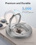 ESR HaloLock Magnetic Phone Ring Holder, Adjustable Stand, Compatible with MagSafe for iPhone 15/14/13/12, Natural