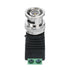 BNC Male Balun Connector, 28 Pcs Coaxial Cat5 to BNC Male Connector and BNC to 2 Screw Camera Terminal Adapter