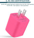 Wall Charger, AILKIN USB Plug Fast Charging Block, Power Adapter Cube 2 Port Charge Travel Brick Cell Quick Chargers Box for iPhone 15/14/13/12 Pro/SE/11Pro Max/XR, Samsung Galaxy S22 S7 S6, HTC, LG