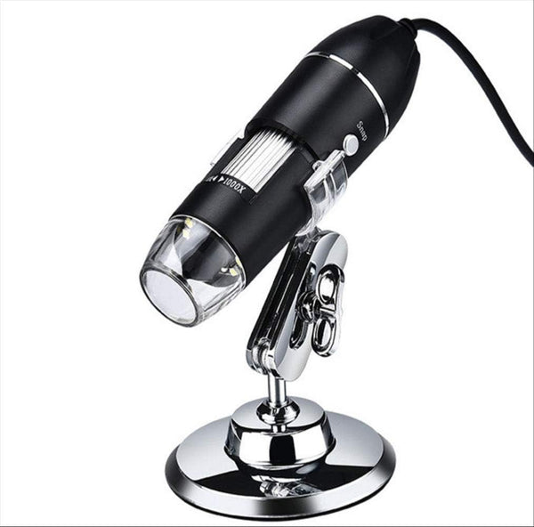 Meichoon 1600X Magnification Endoscope USB Microscope Camera, Portable Mini with Metal Stand