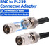 Arridioter 27MHz PL259 CB Radio Antenna Magnetic Mount Whip Soft CB Antenna Kit with BNC Male Adapter Compatible