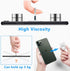 Cell Phone Ring Holder Stand - 5 Pack, Transparent Finger Kickstand, Compatible with iPhone