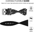 Bands for Samsung Gear S3 Frontier/Classic Watch Silicone Bracelet, Sports Silicone Band Strap Replacement Wristband